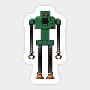 Pixel Robot 182 Sticker
